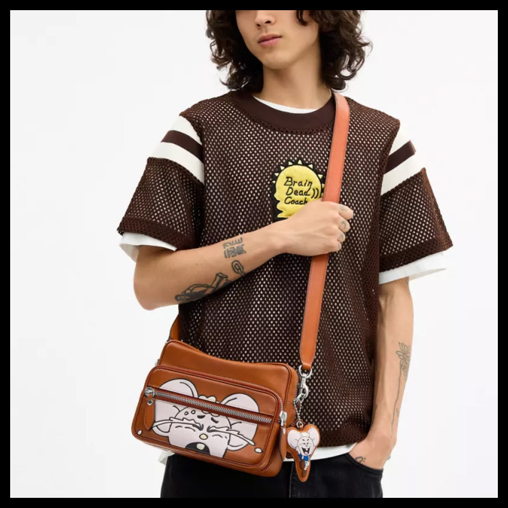 【Coach】Coach x Brain Dead Dakota Crossbody Bag With Kachi
