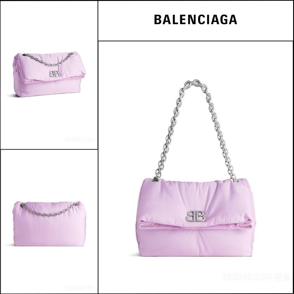 【BALENCIAGA 】Monaco Medium Chain Bag