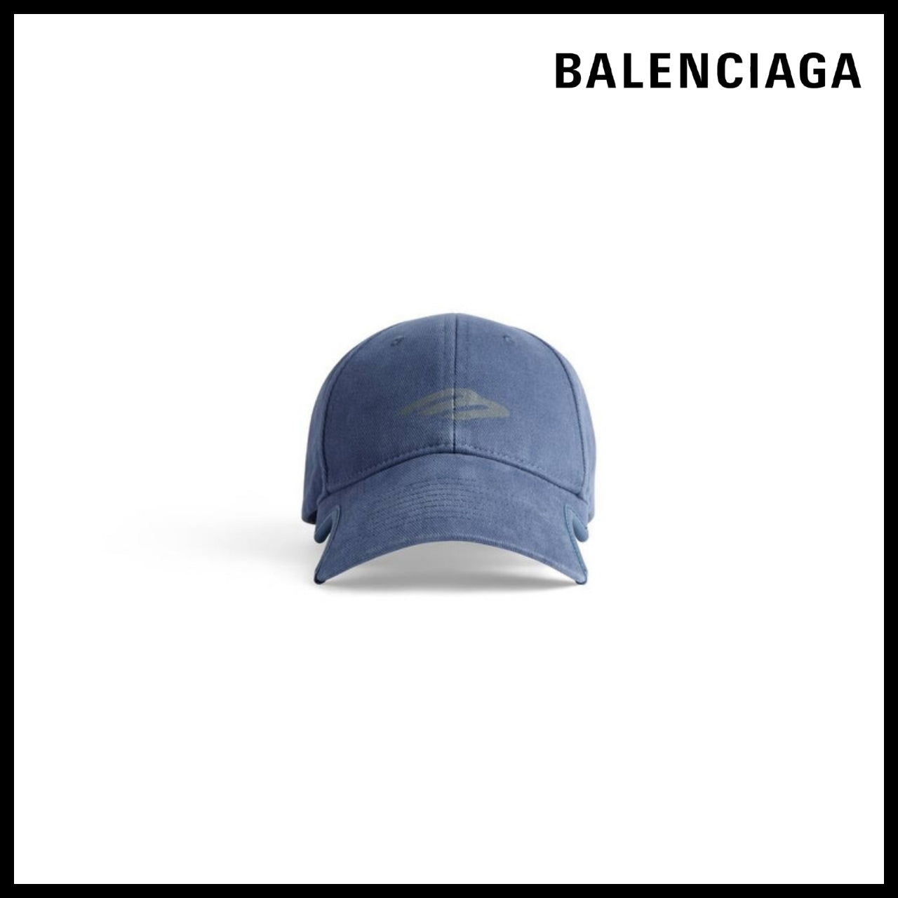 ★BALENCIAGAアウトレット セール ★3B Stencil Cap Blue