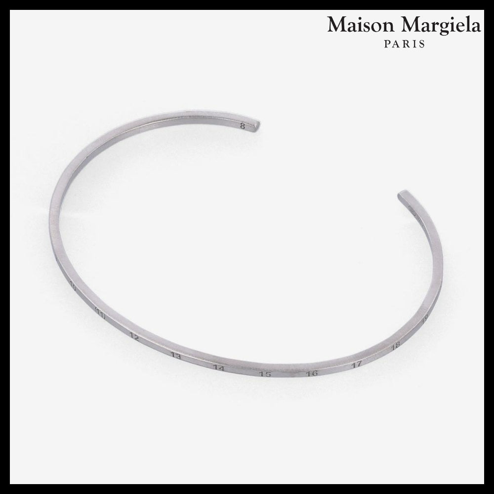 【Maison Margiela】ナンバーロゴ スリム 2MM ブレスレット