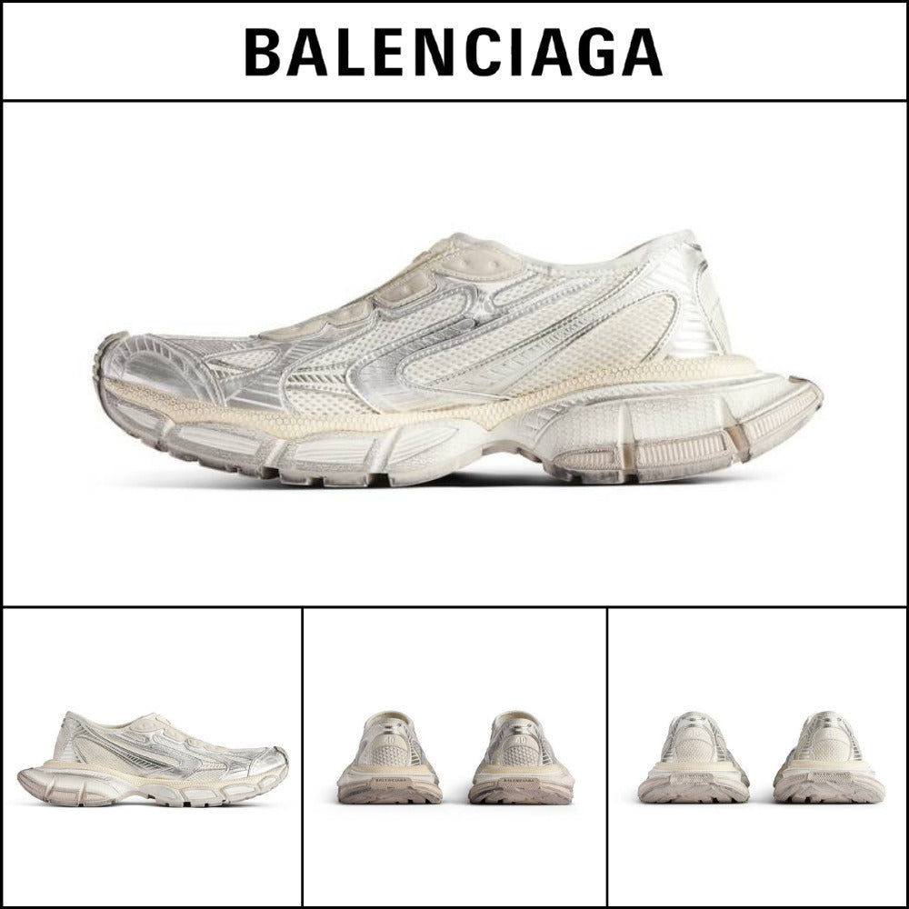 【BALENCIAGA】Men’s 3XL Slip-On Sneaker Eggshell