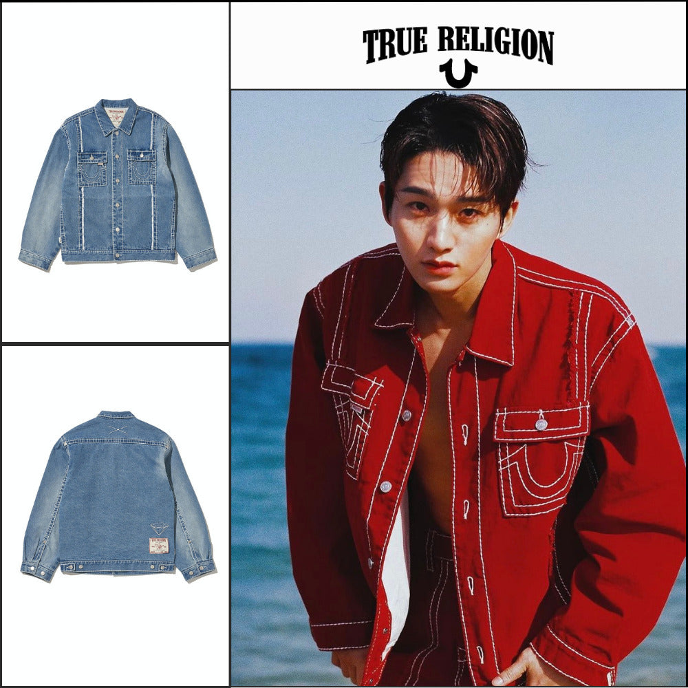 【TRUE RELIGION】Scar Washed Jacket 2Colors
