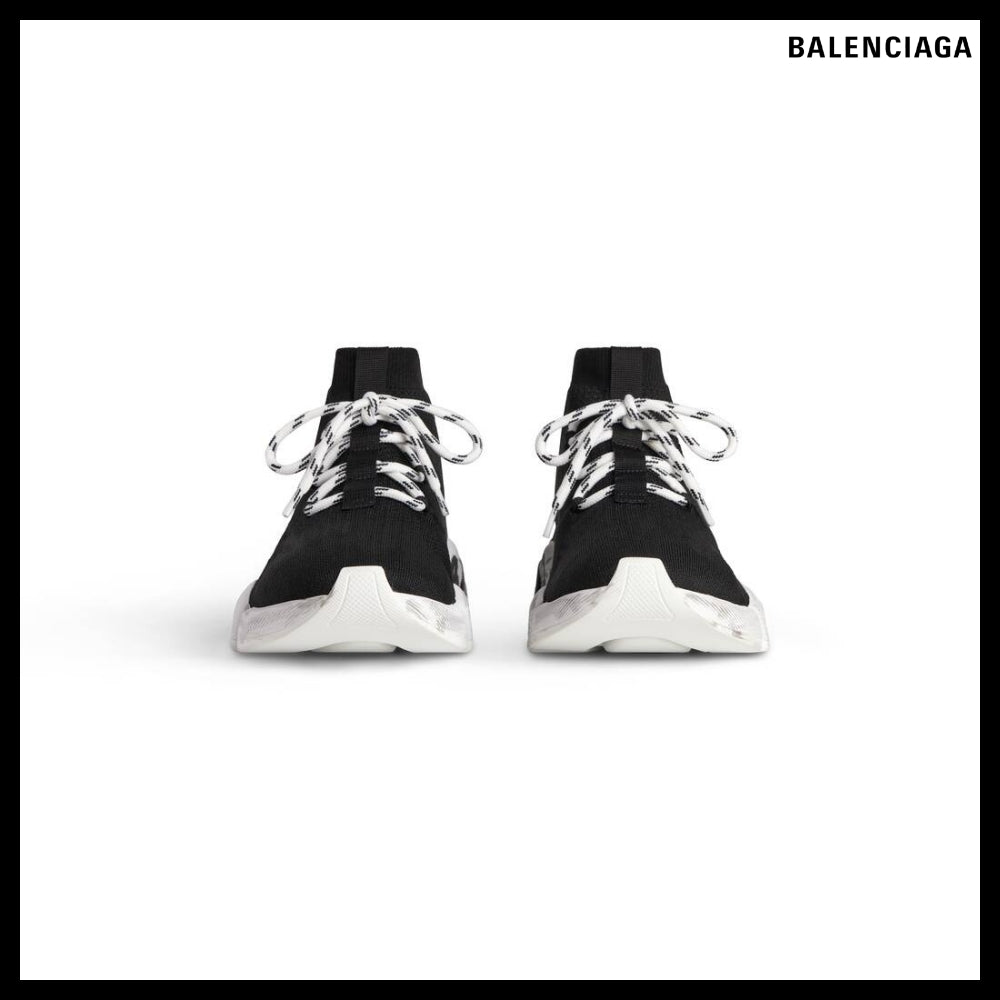 【BALENCIAGA】Speed 2.0 Lace-Up Graffiti Recycled Knit