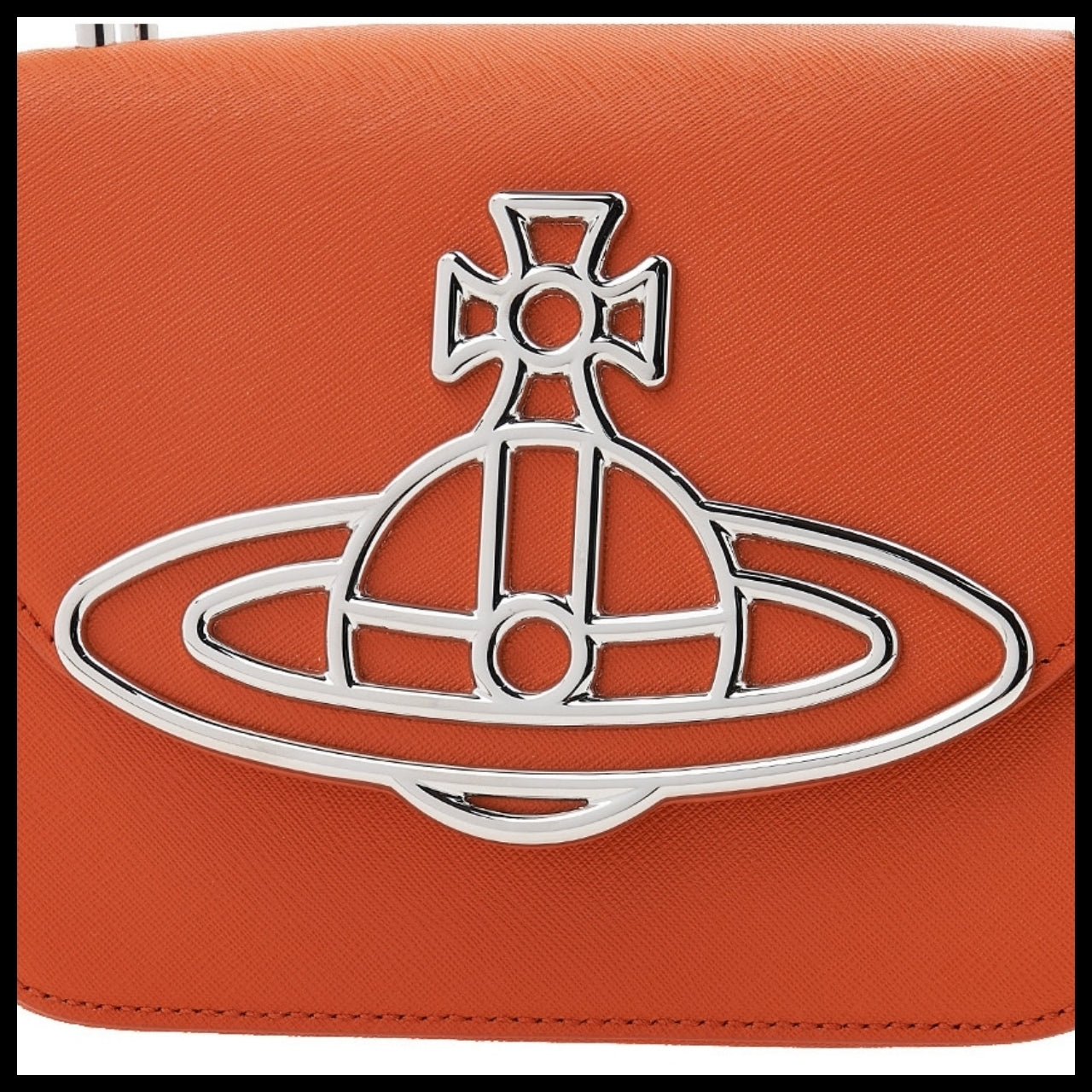【Vivienne Westwood】Saffiano Linda Crossbody Orb Classic