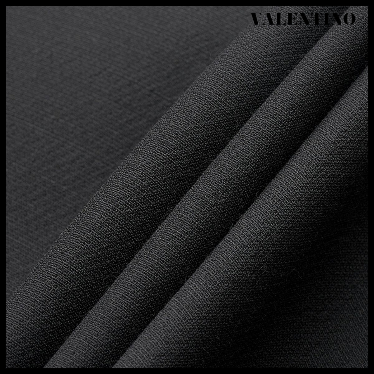 【VALENTINO】Bow Two Tone Dress Nero