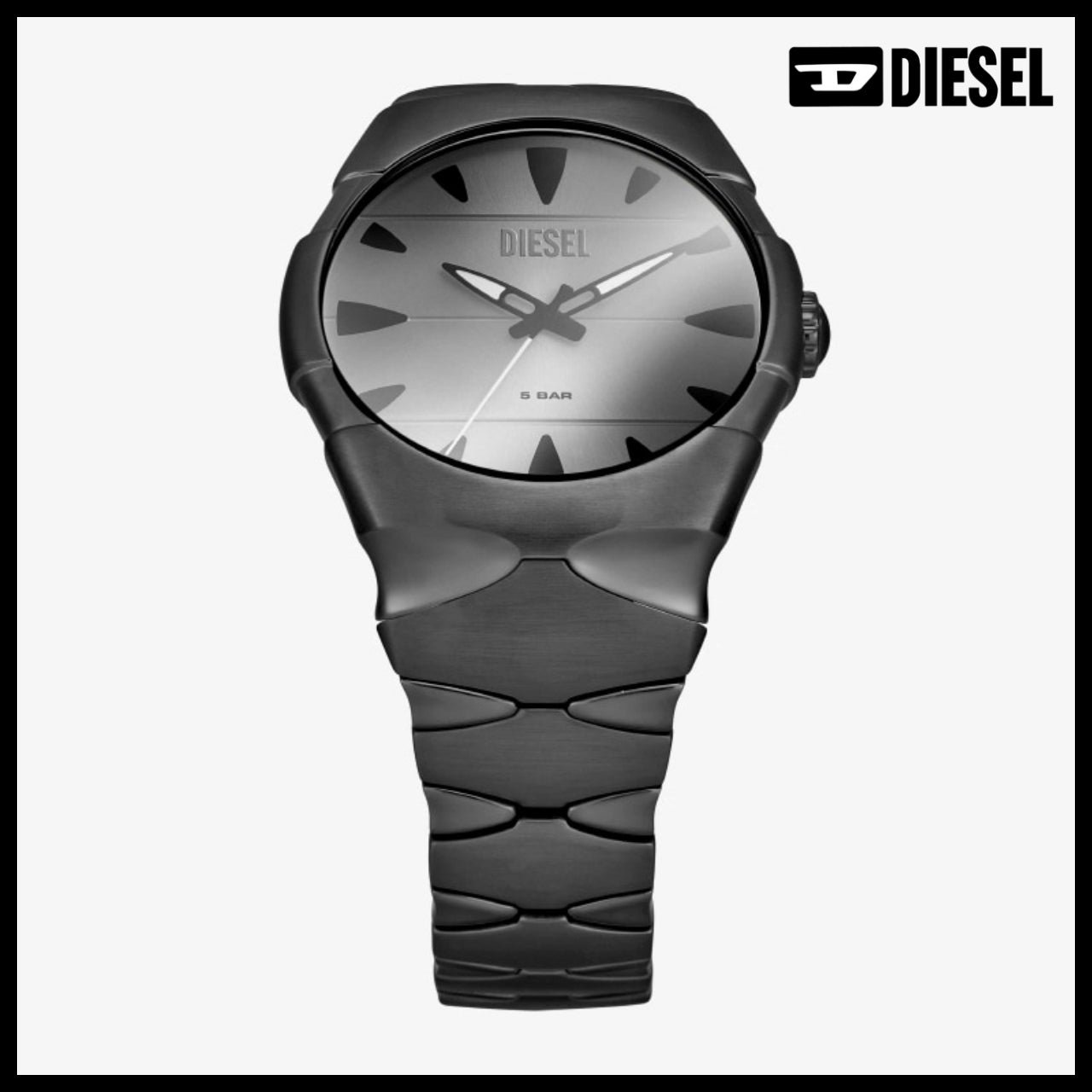 【DIESEL】D-Sruptor Men’s Metal Watch