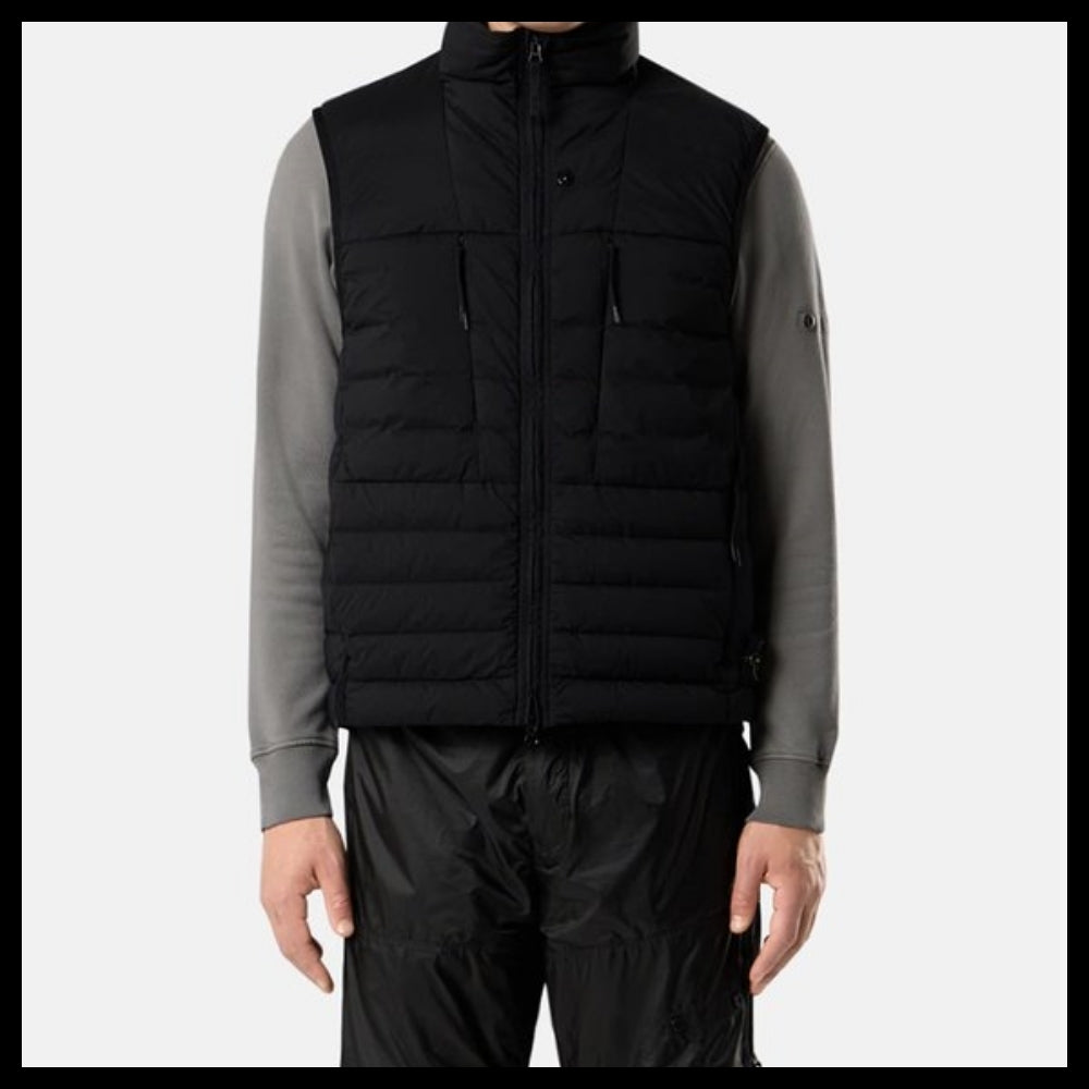 【STONE ISLAND】FW25 Men Seamless Tunnel Down Vest