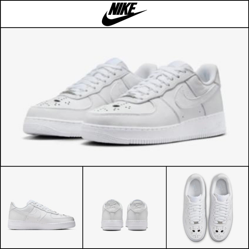 【Nike】 Air Force 1 White All White Halloween