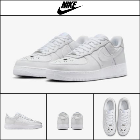 【Nike】 Air Force 1 White All White Halloween