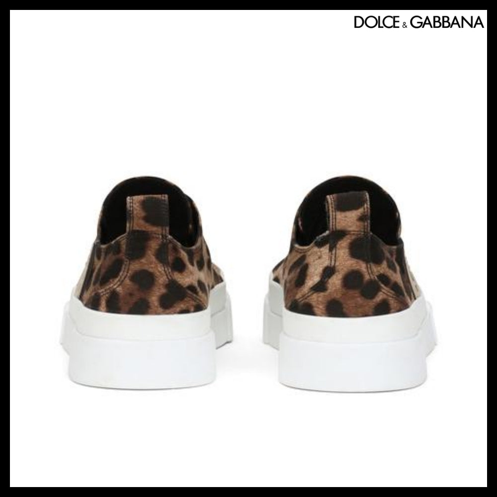 【Dolce & Gabbana】COTTON DRILL PORTOFINO LIGHT SNEAKERS
