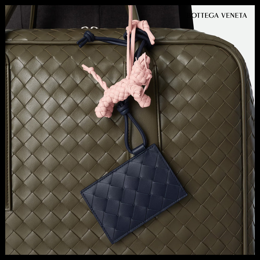 【BOTTEGA VENETA】Intrecciato Badge Holder