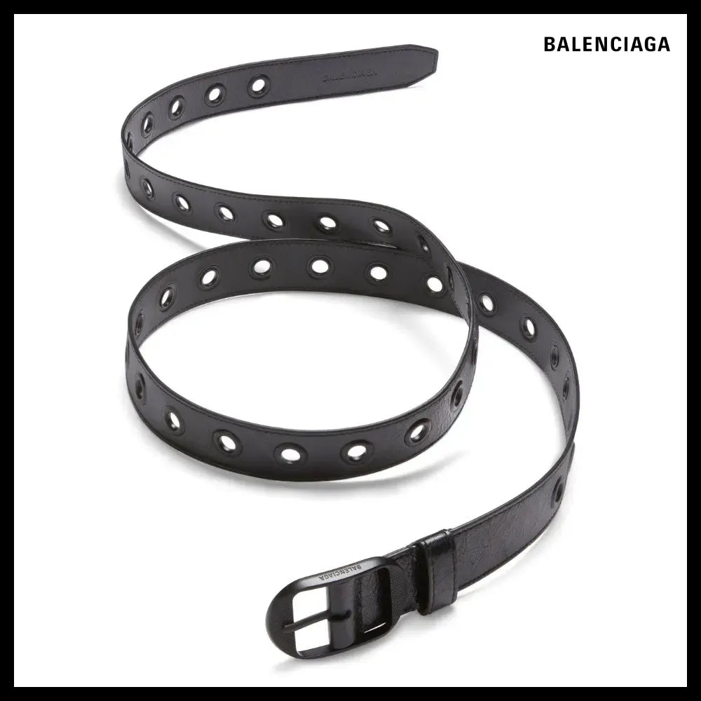 【BALENCIAGA】Le Cagole Belt in Black