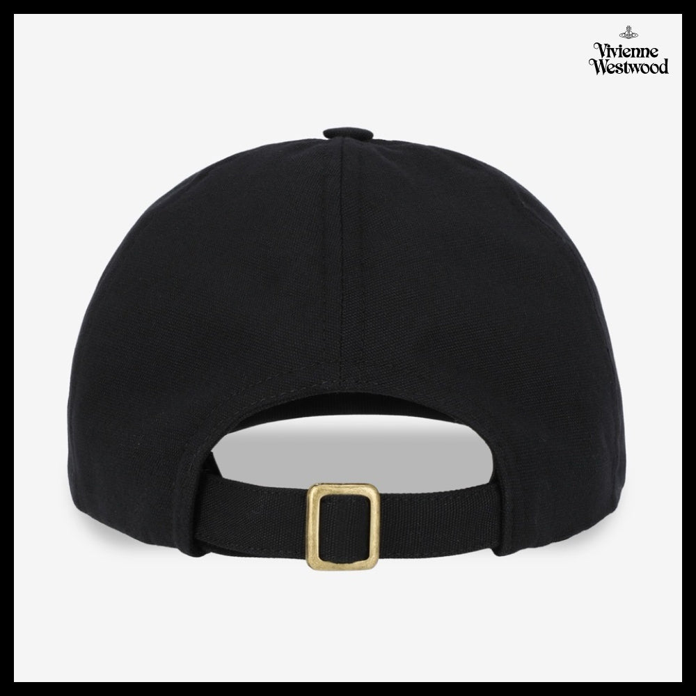 【Vivienne Westwood】Logo Ball Cap Black