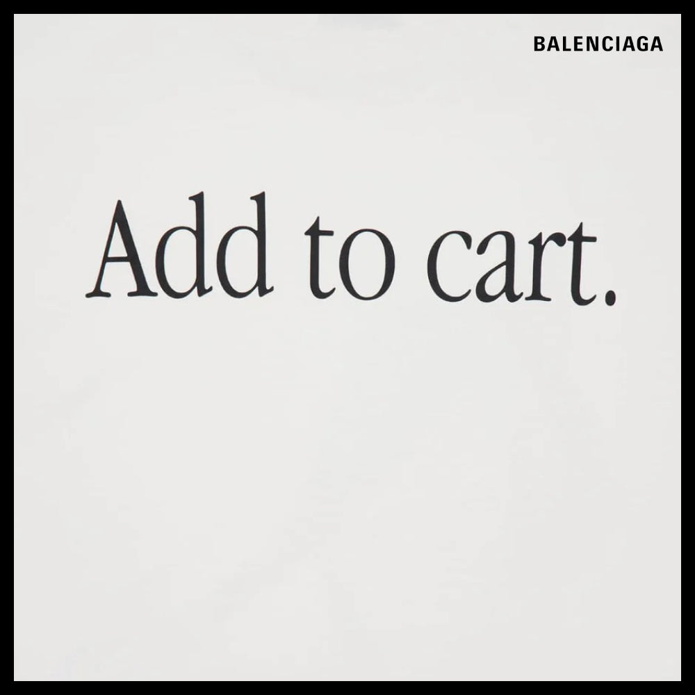 【BALENCIAGA】Oversized Basketball Sneaker T-Shirt in Dirty