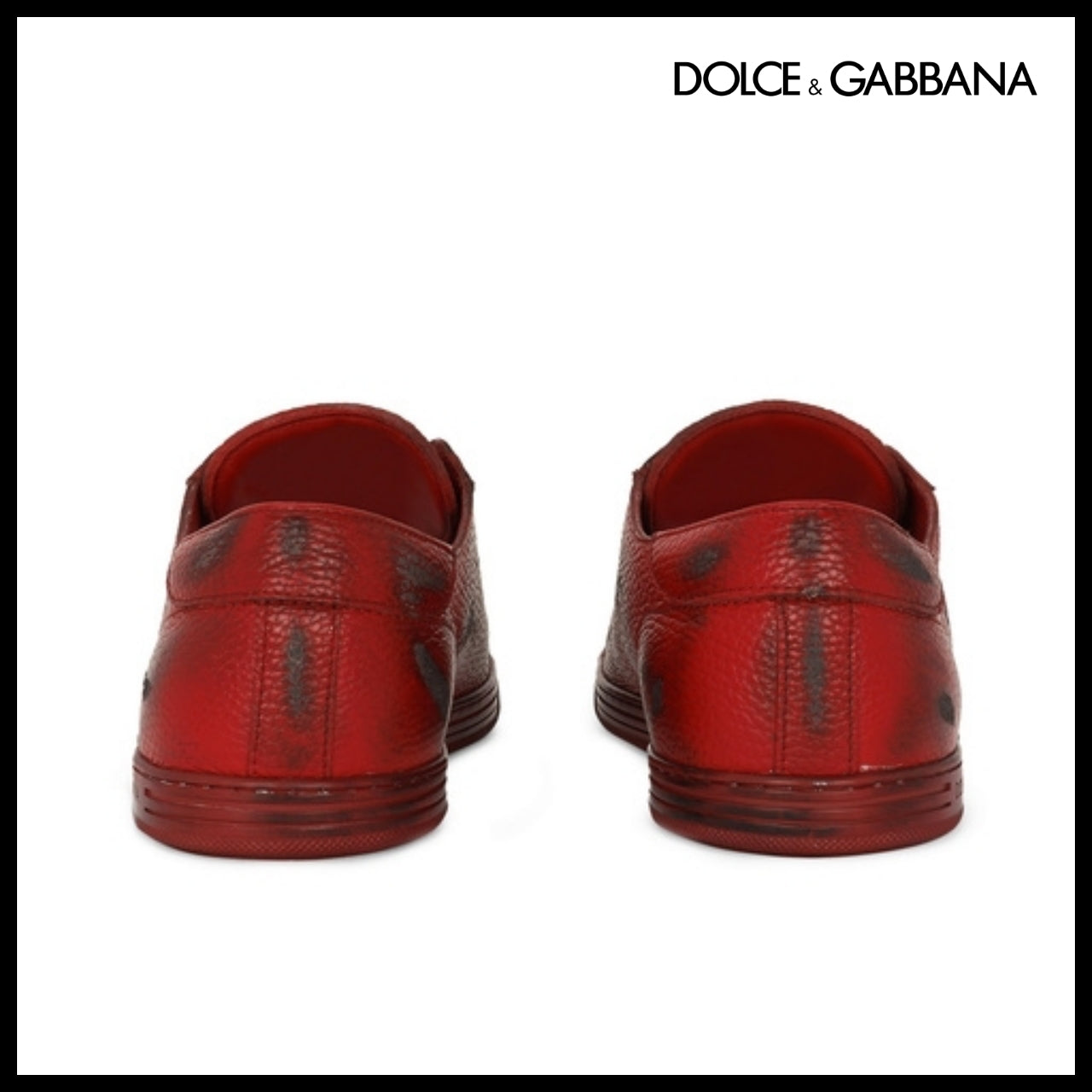 【Dolce & Gabbana】SAINT TROPEZ DEERSKIN SNEAKERS