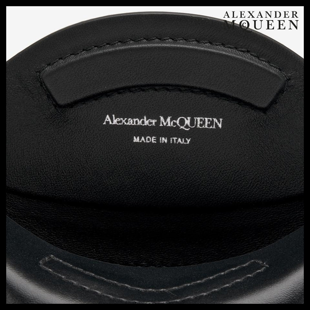 【alexander mcqueen】ミニカーブ ショルダーバッグ ブラック
