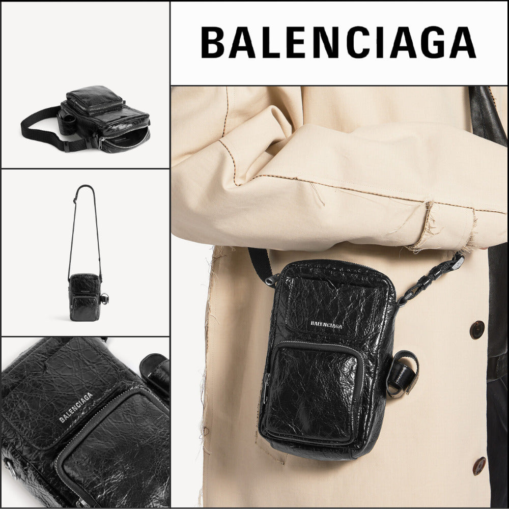 【BALENCIAGA】Superbusy Vertical Crossbody Bag
