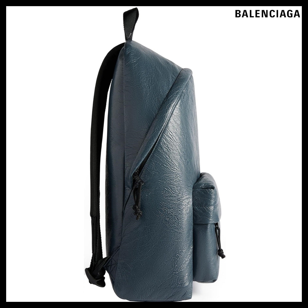 【BALENCIAGA】Explorer Backpack Dark Blue