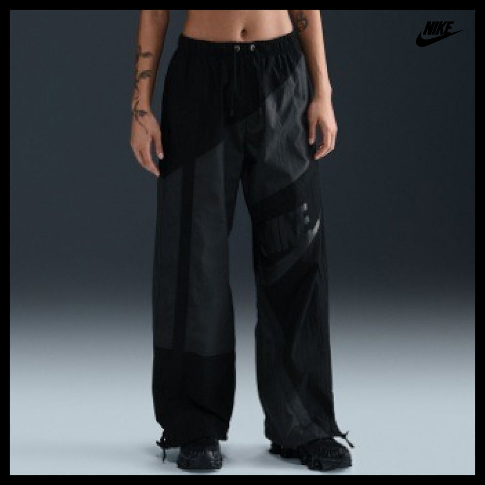 【Nike】Women’s Sportswear Mid-Rise Loose Woven Open Hem