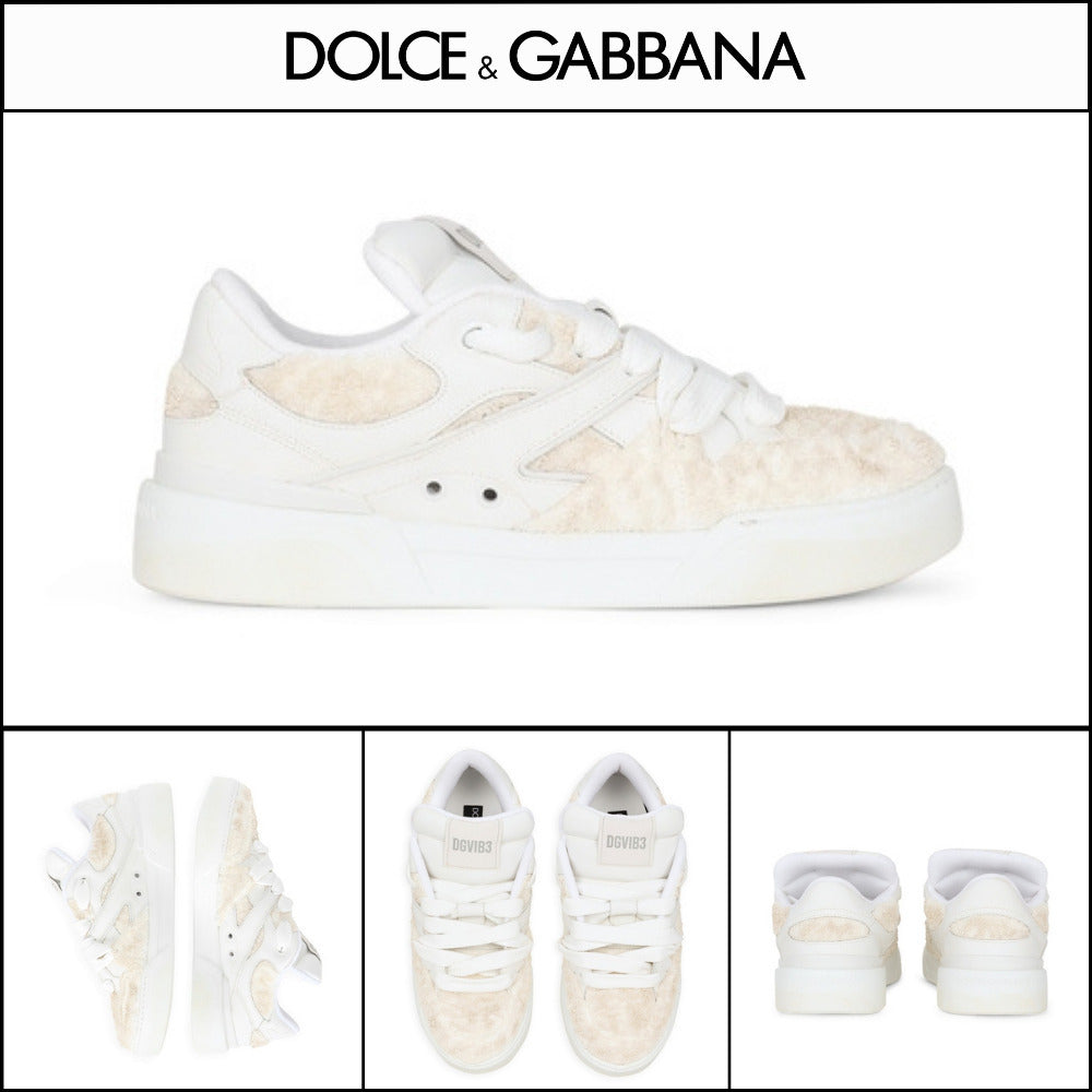 【Dolce & Gabbana】CALFSKIN NEW ROMA SNEAKERS DGVIB3