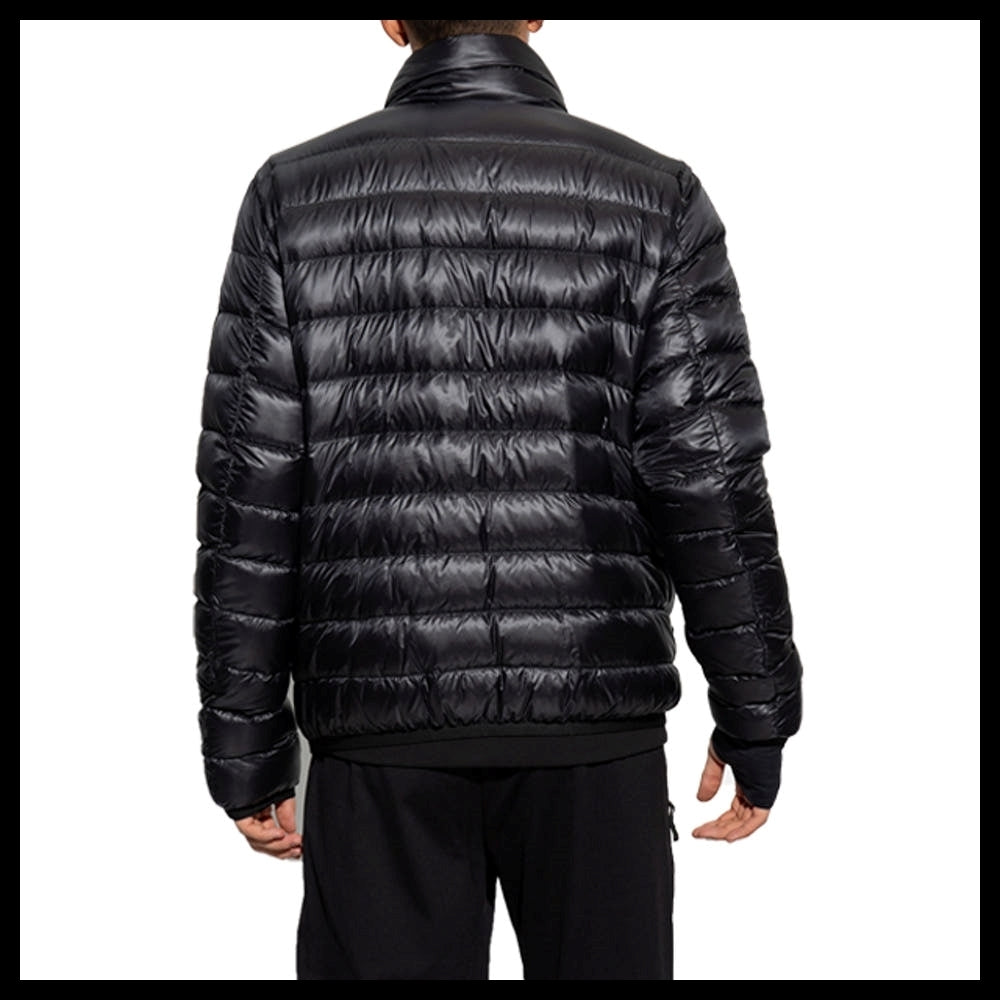 【MONCLER】Hers Grenoble Logo Lightweight Puffer