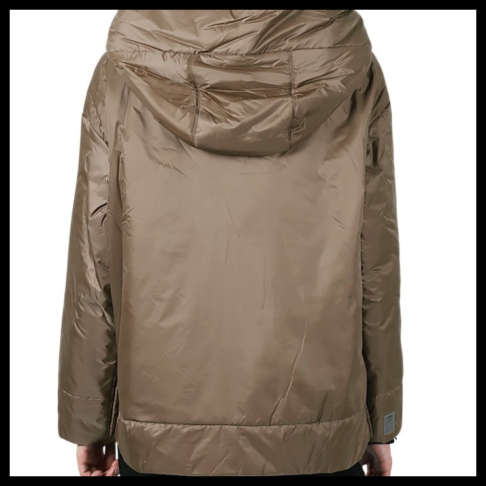 【Max Mara】Dalia Hooded Down Jacket Brown