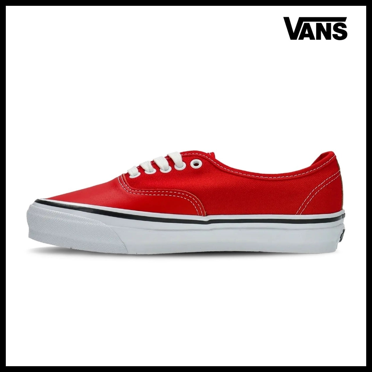 【VANS】Authentic Vibram sole sneakers red