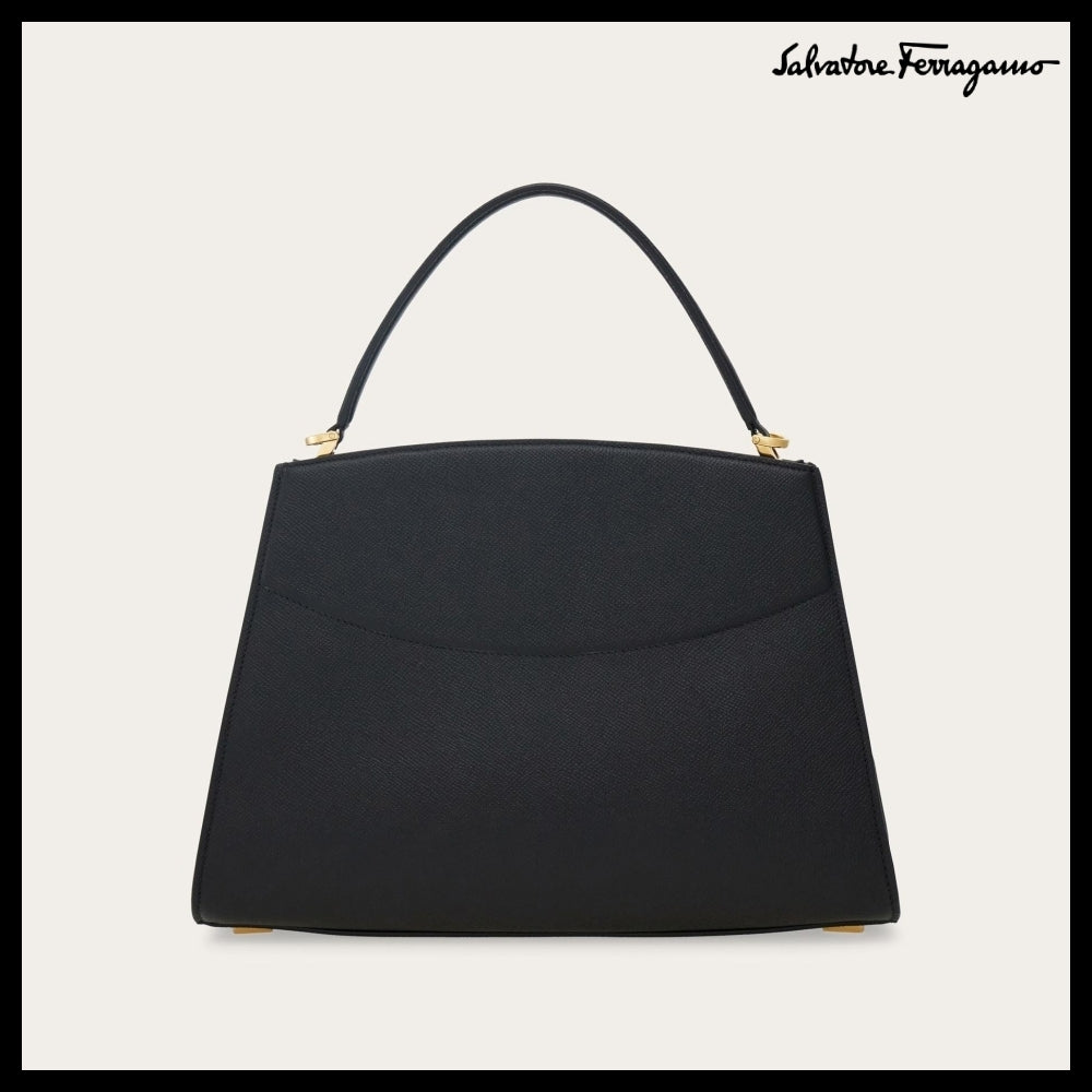 ◆SALVATORE FERRAGAMO◆Studio Medium Box Bag