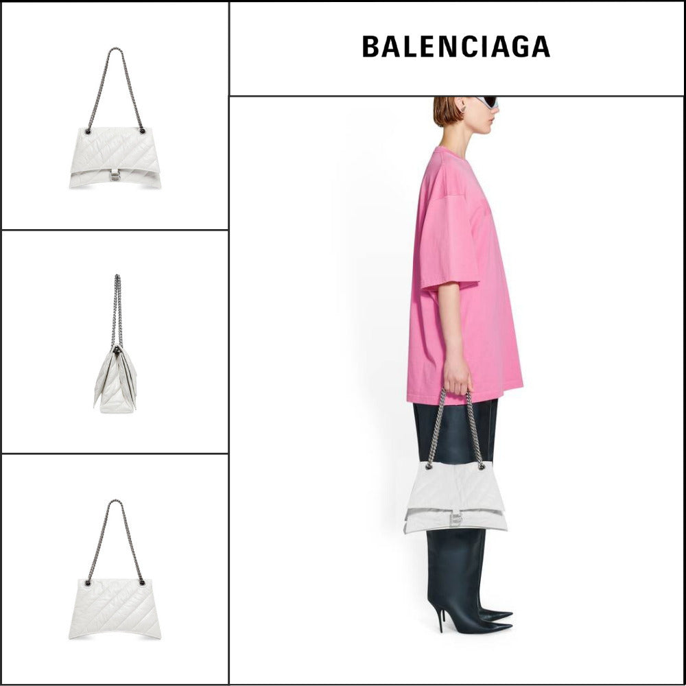 【BALENCIAGA】Crush Chain Bag Medium