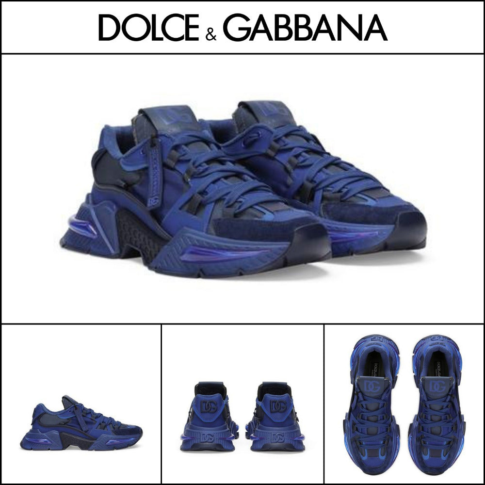 【Dolce & Gabbana】MIXED-MATERIAL AIRMASTER SNEAKERS 650