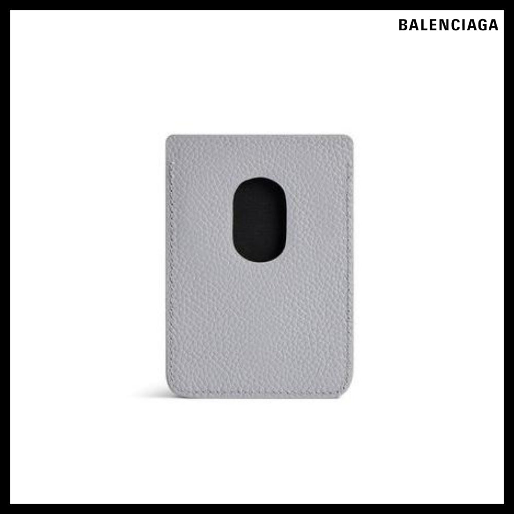 【正規品】BALENCIAGA Cash Magnet Card Holder Grey Black