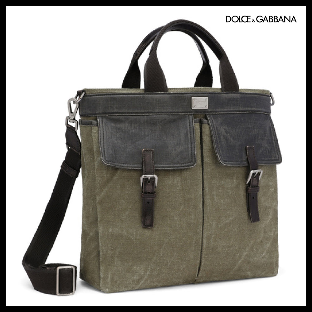 ★Dolce&Gabbanaアウトレット セール ★Canvas Shopper