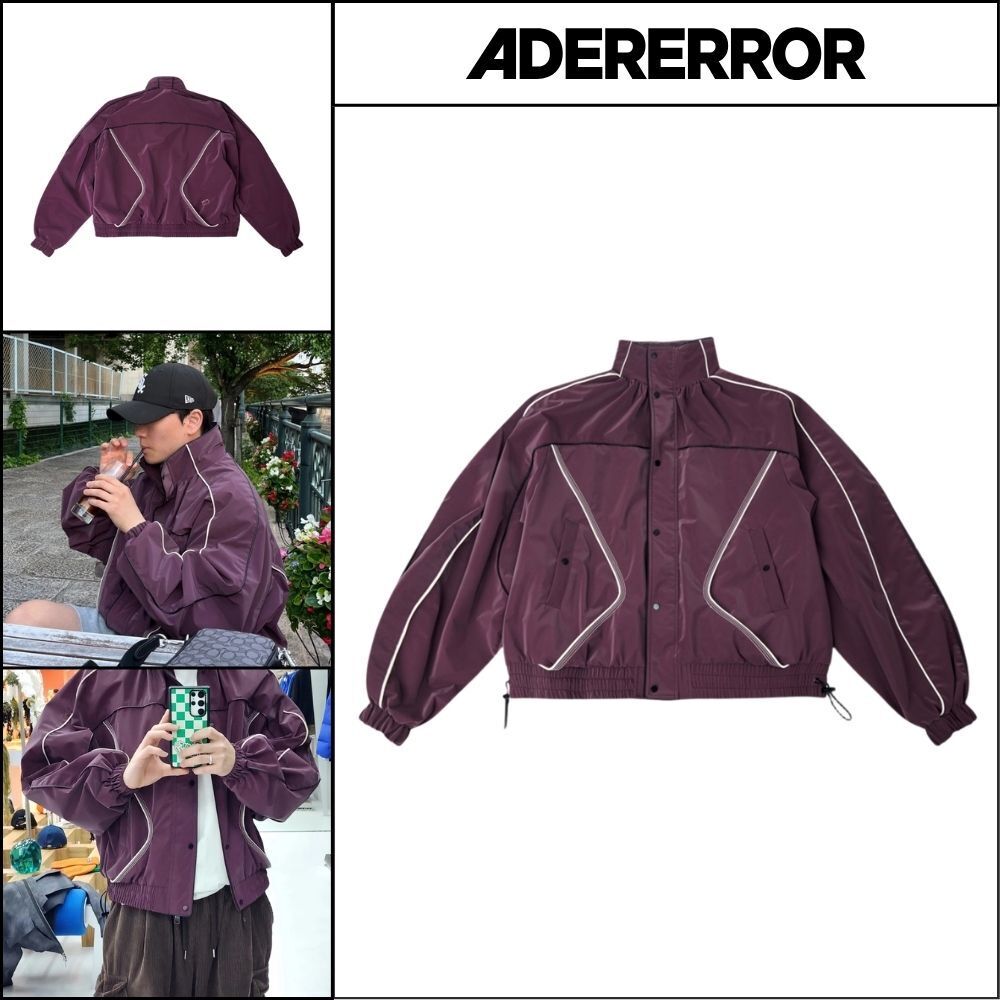 【ADERERROR】Vant Jumper Burgundy Version 2