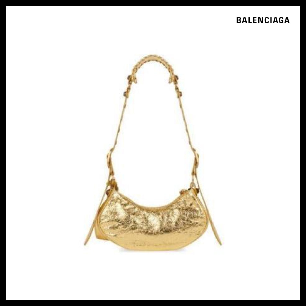 【BALENCIAGA】Le Cagole XS Shoulder Bag Gold