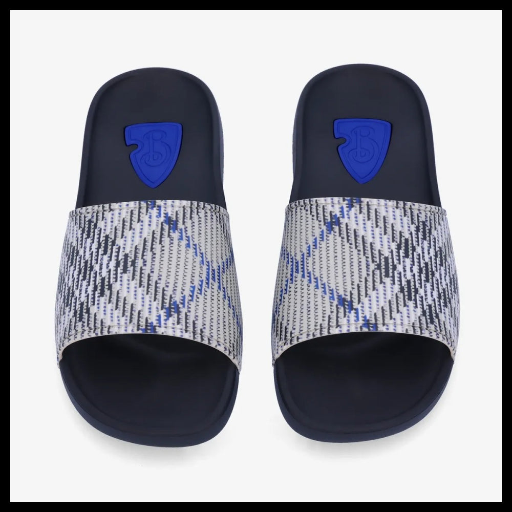 【Burberry】Check Dive Slides Lichen