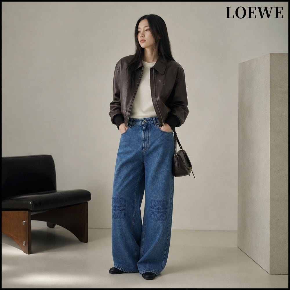 【LOEWE】Anagram Exhaust Jeans