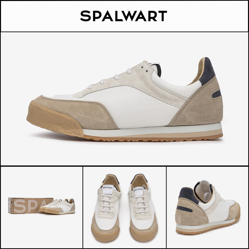 【SPALWART】Pace Low Sneakers - White