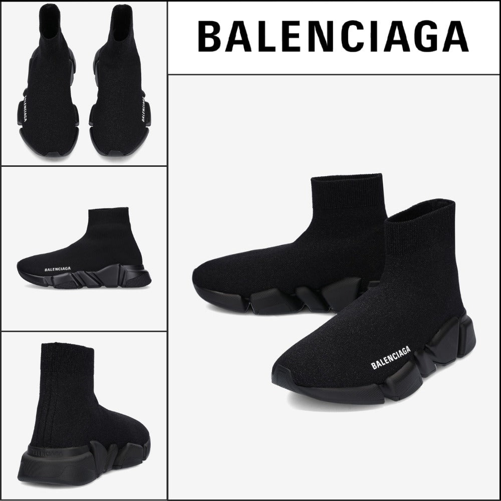 【BALENCIAGA】Speed 2.0 Sneakers - Black