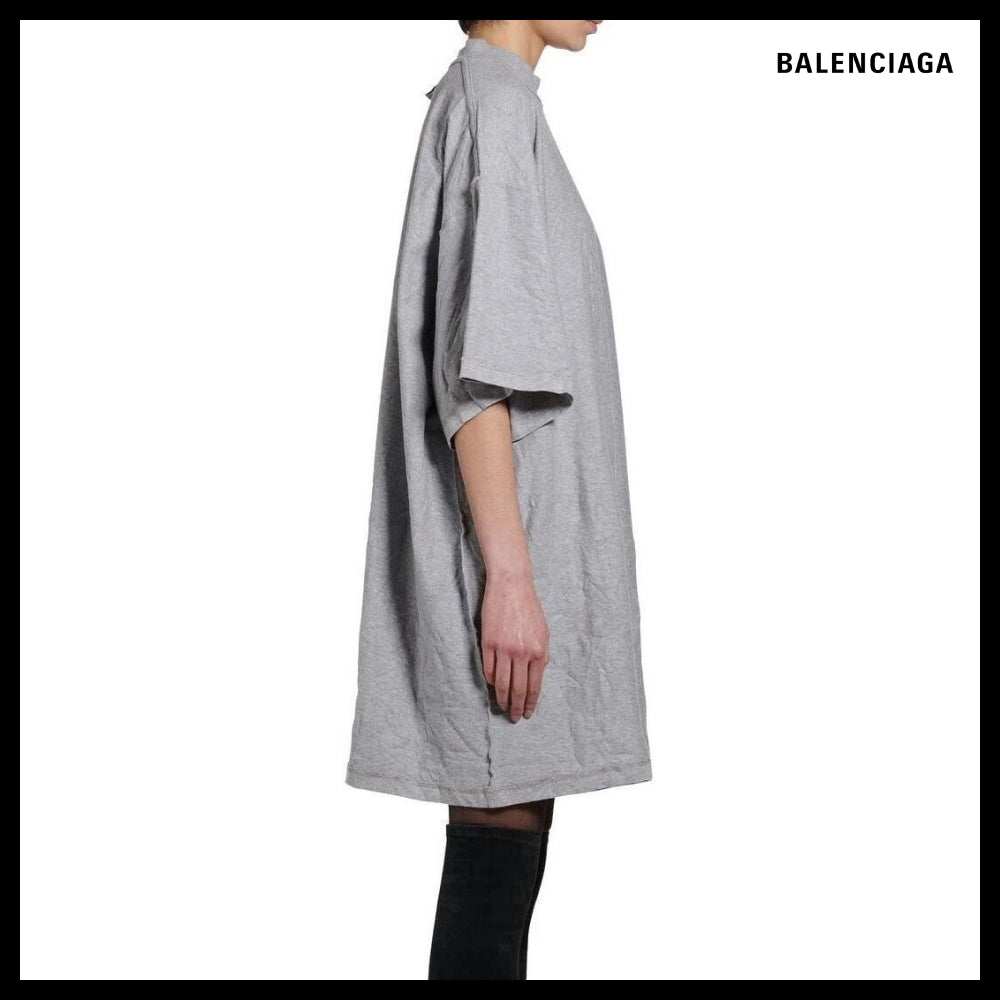 【BALENCIAGA】eBay Inside Out T-Shirt Oversized Gray