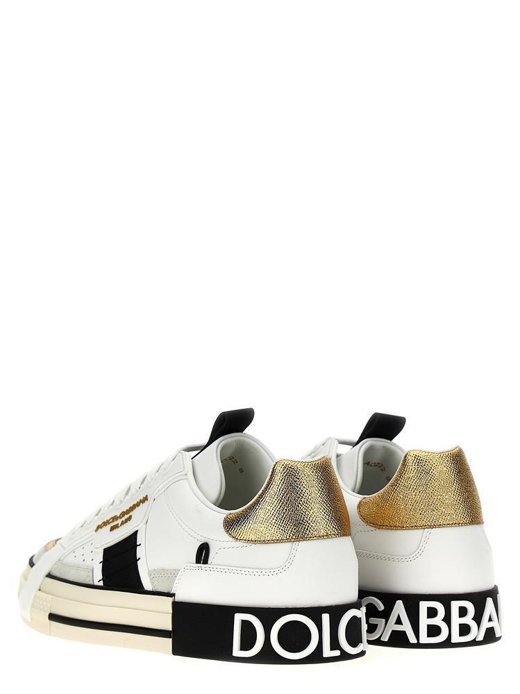 【Dolce & Gabbana】Calfskin 2.Zero Custom Sneakers