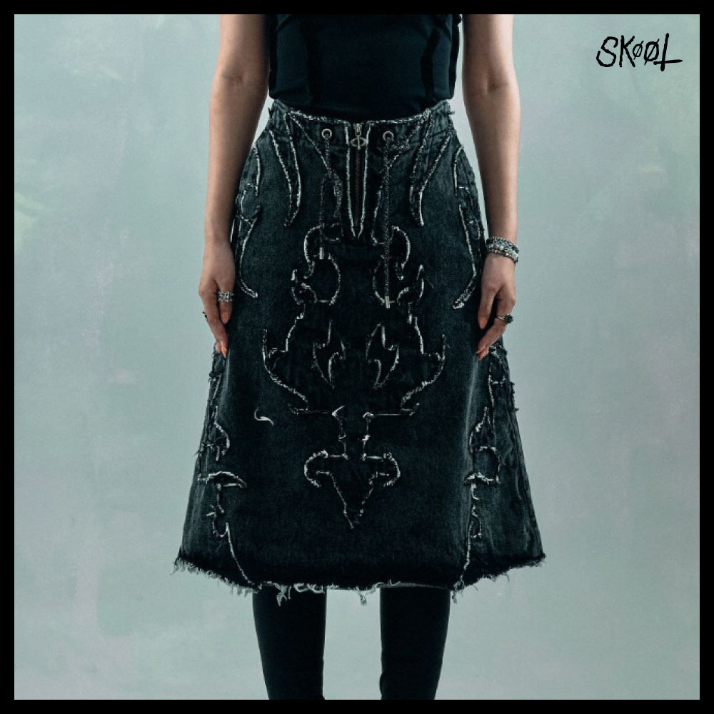 【SKOOT】DYNASTY DENIM SKIRT