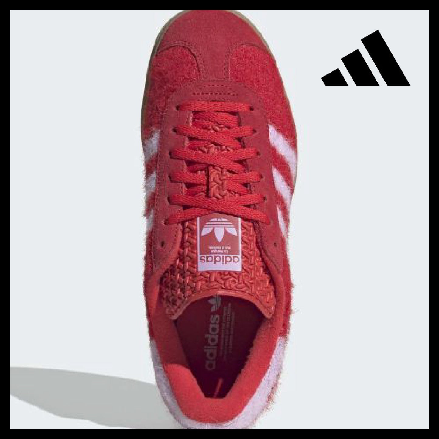 【ADIDAS】Gazelle Bold Red Pink