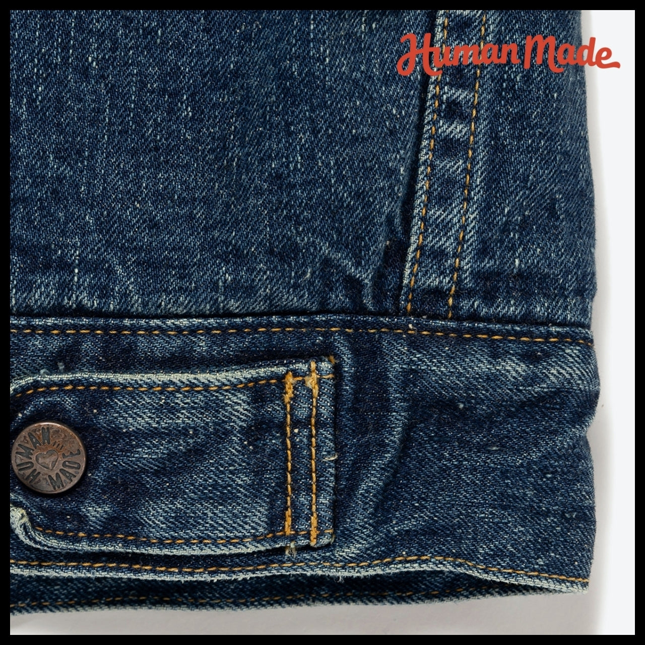 【HUMAN MADE】BOA-LINED DENIM JACKET