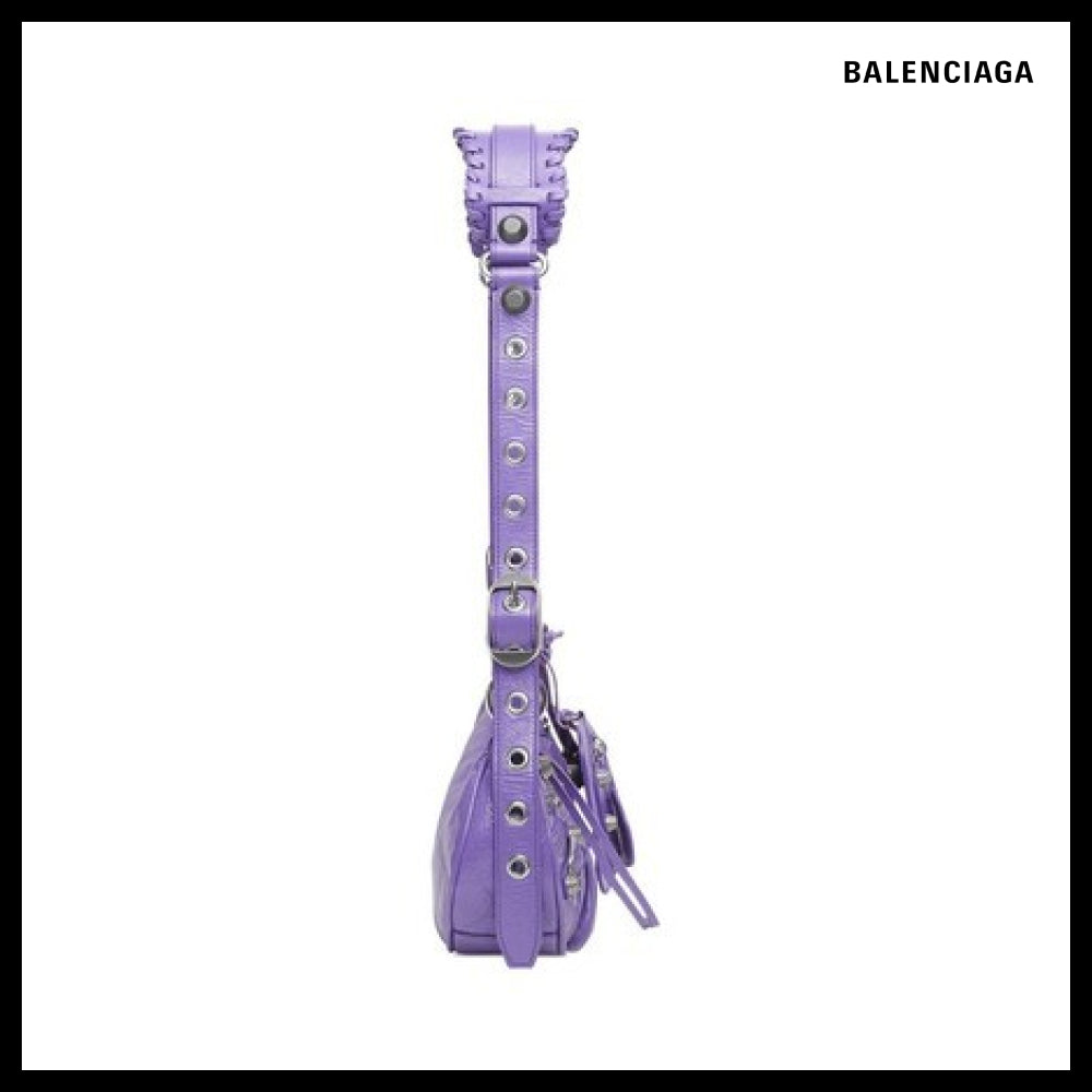 【BALENCIAGA】Le Cagole XS Shoulder Bag Purple