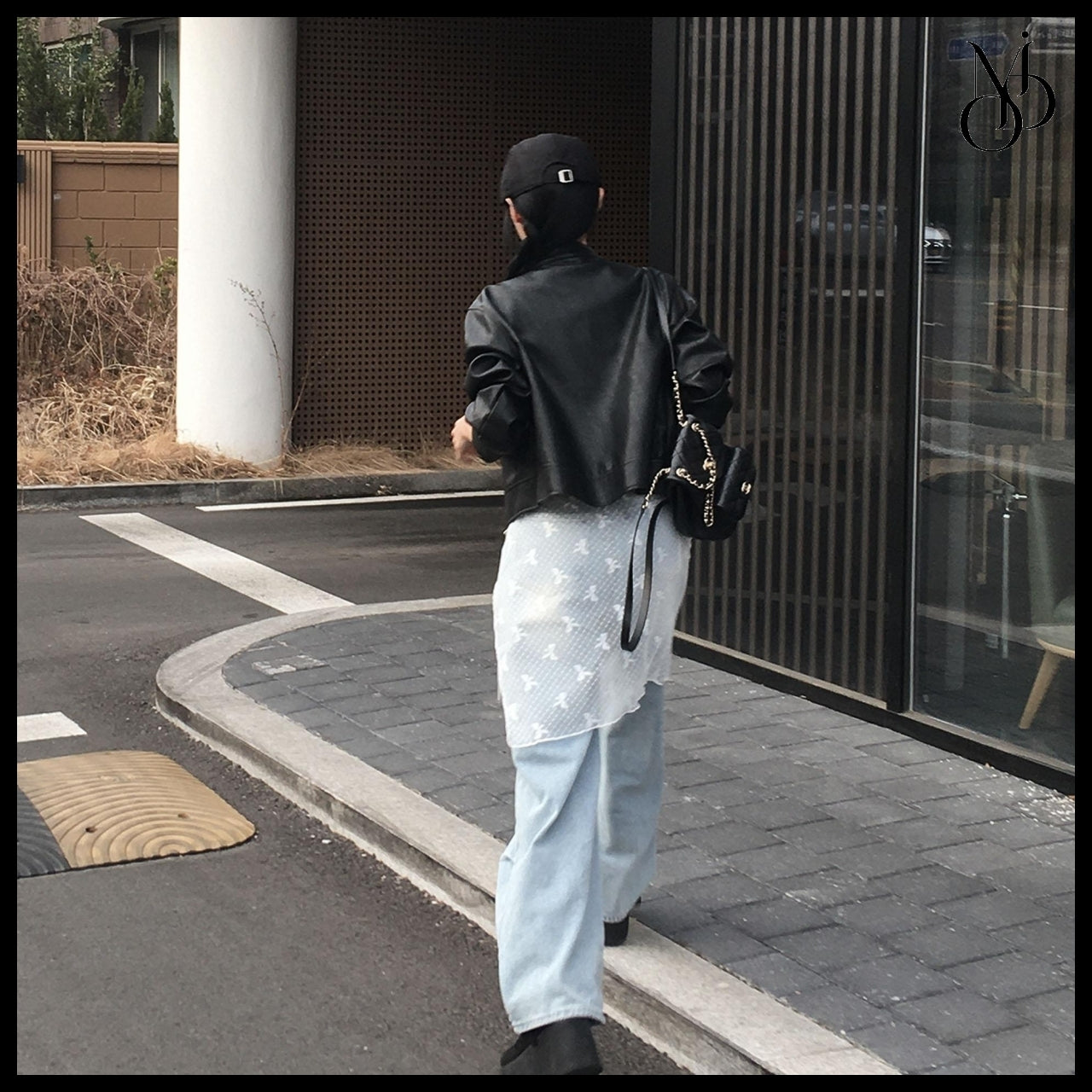 【MODIMOOD】Vera Rider Leather Jacket 4 Colors