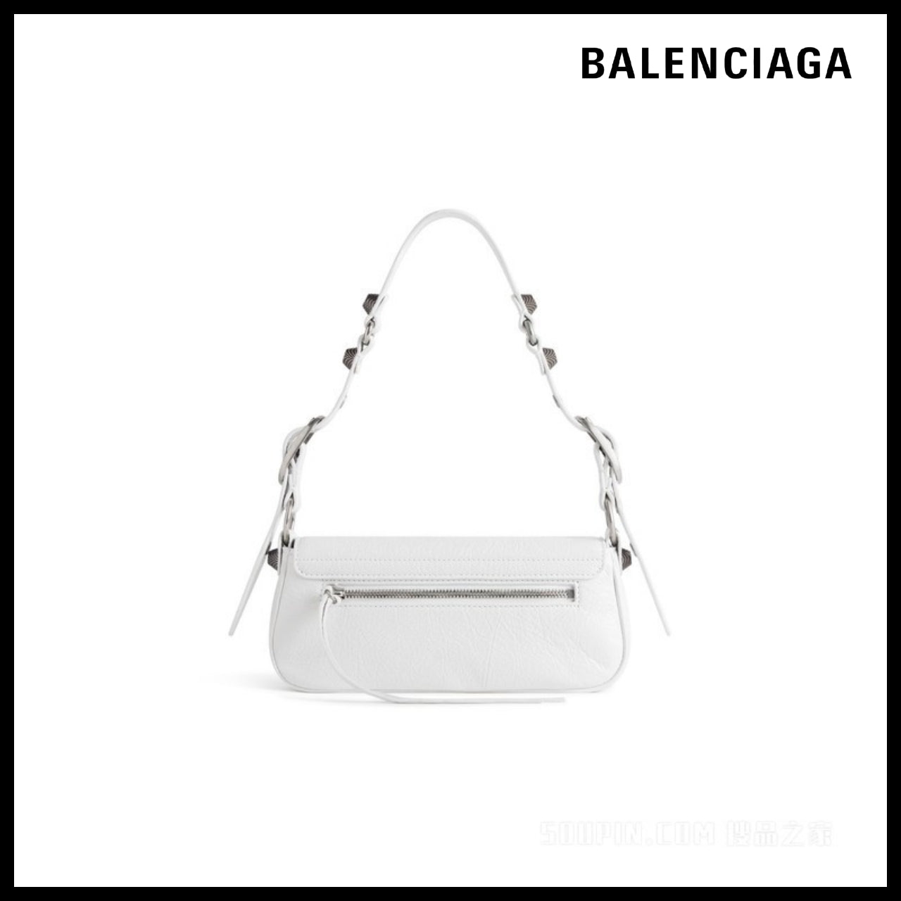 【BALENCIAGA】Le Cagole XS Sling Bag White