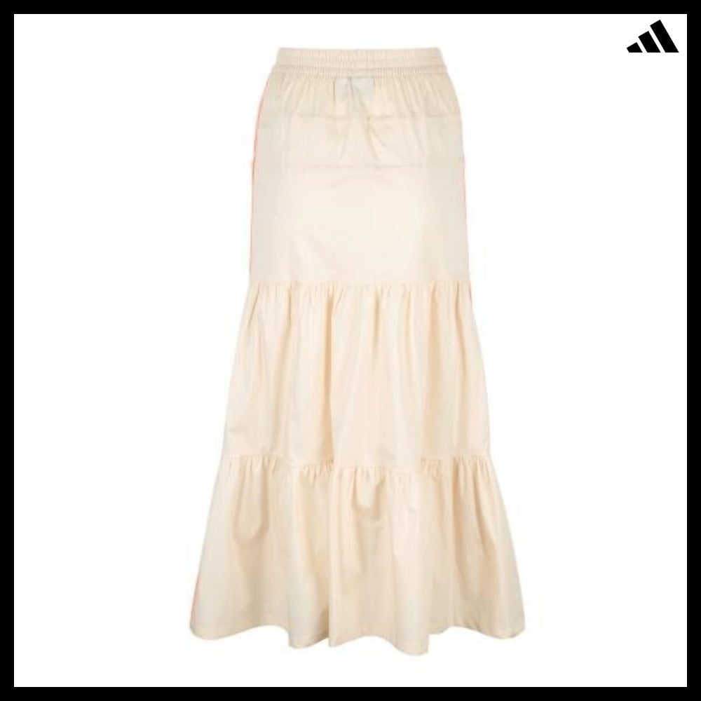 【ADIDAS 】Summer Glow Tiered Flare Long Skirt
