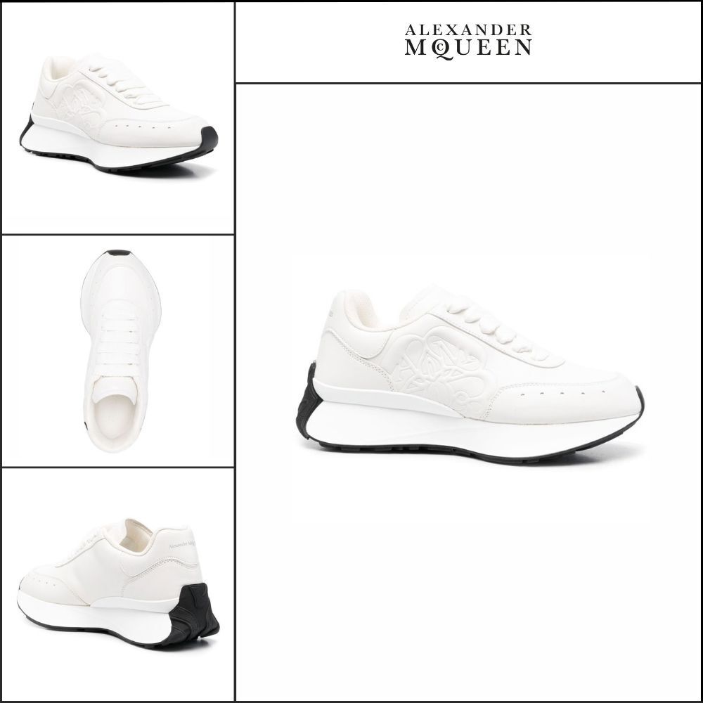 【Alexander Mcqueen】Runner Sneakers White