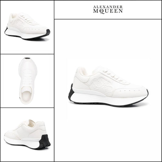 【Alexander Mcqueen】Runner Sneakers White
