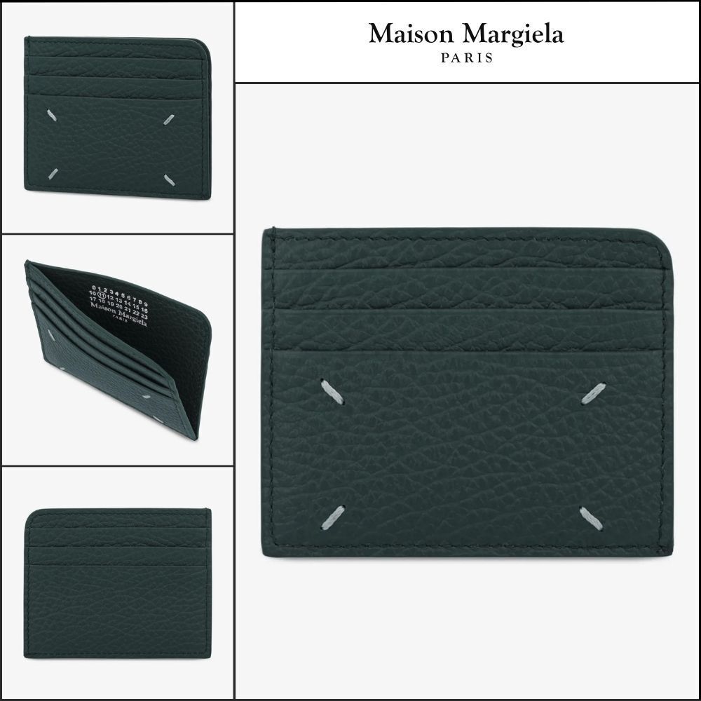 【Maison Margiela】Slim GAP Card Holder Bottle Green
